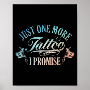 Póster Tattoo Lover Art Para Hombres Artista De Tatuajes