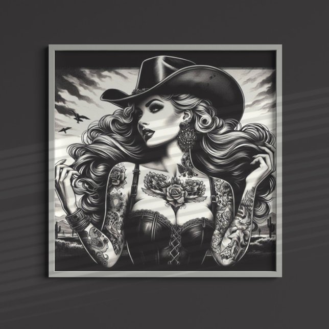 Póster Tattooed Cowgirl (Subido por el creador)