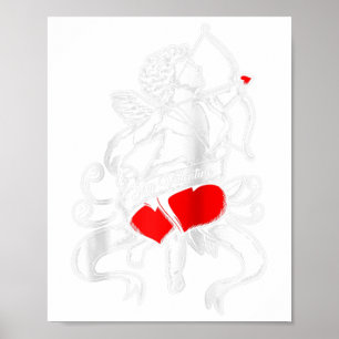 Póster Tatuaje Cupido Mi Valentín - Parejas coincidentes