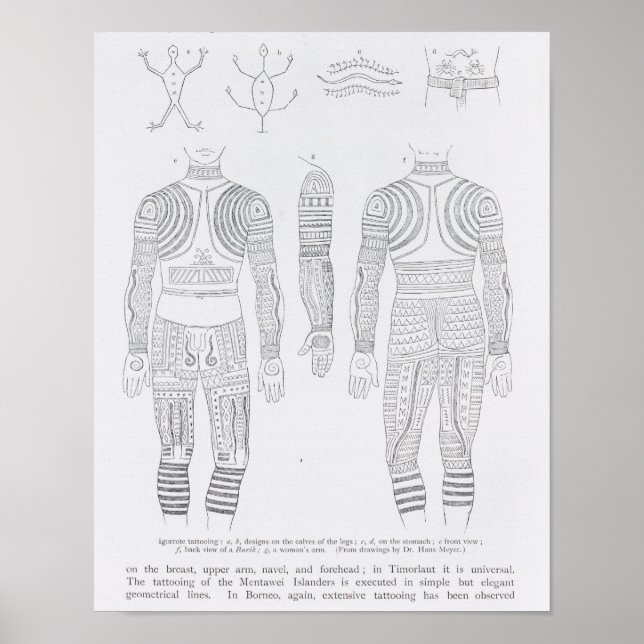 Póster Tatuaje de Igorrita (Frente)