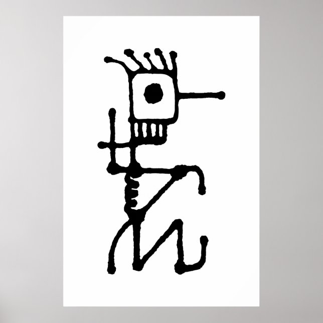 Póster Tatuaje tribal (Frente)