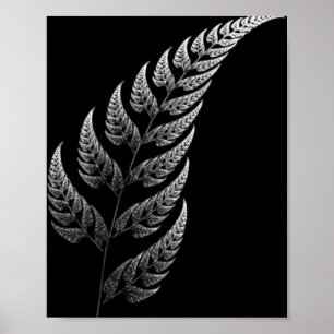 Póster Tatuaje tribal maorí tradicional. Nueva Zelanda. A