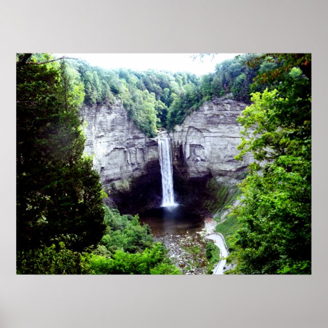 Póster TAUGHANNOCK FALLS poster (Frente)