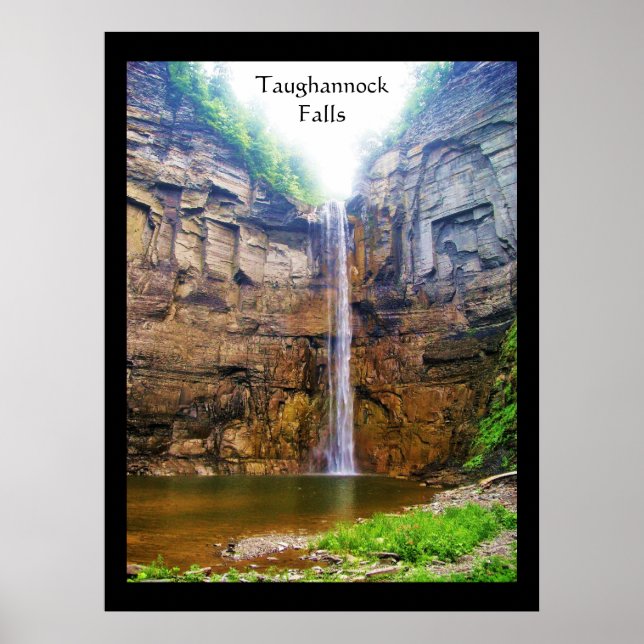 Póster TAUGHANNOCK FALLS print (Frente)