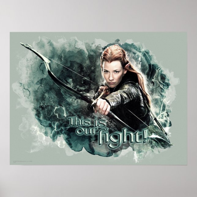 Póster TAURIEL™ - Esta Es Nuestra Lucha (Frente)