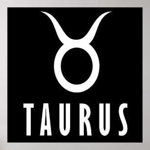 Póster Tauris zodiac