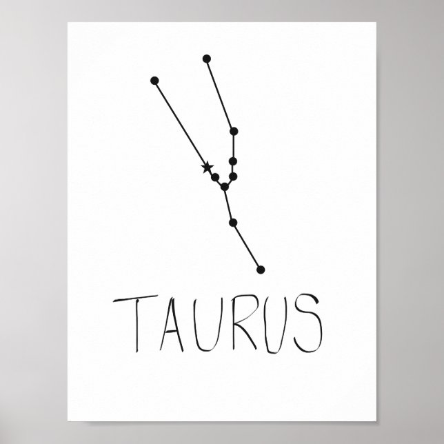 Póster Tauro (Frente)