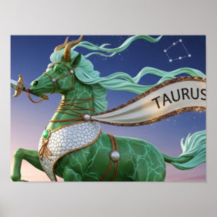 Póster Tauro celeste
