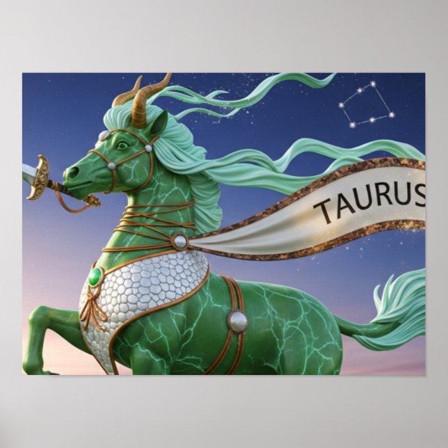 Póster Tauro celeste (Frente)