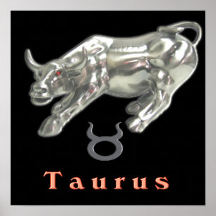Póster Taurus el poster toro