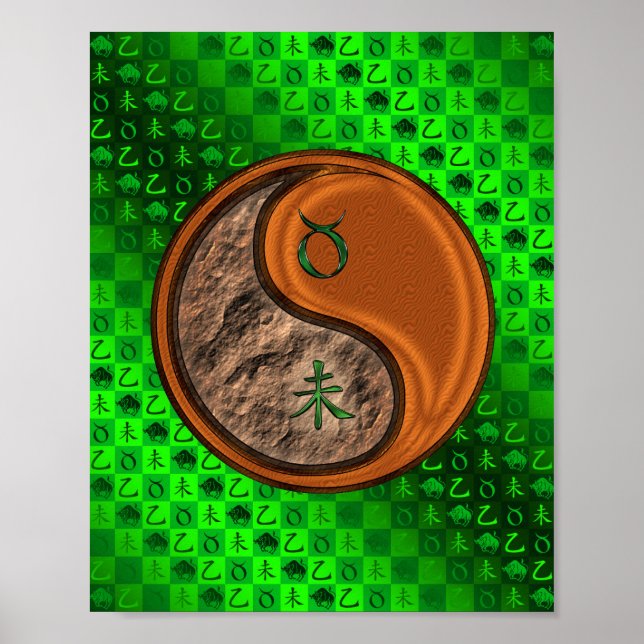 Póster Taurus & Wood Goat (Frente)