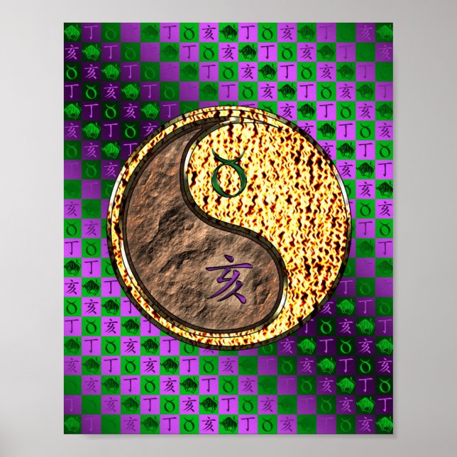 Póster Taurus y Fire Boar (Frente)