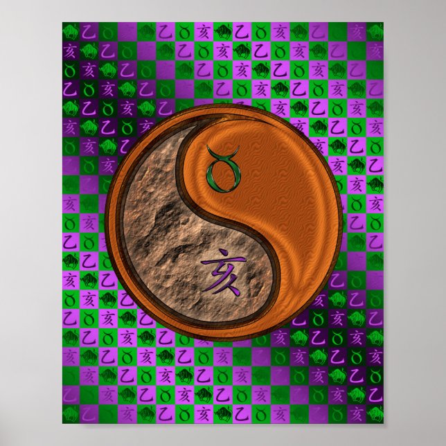 Póster Taurus y Wood Boar (Frente)