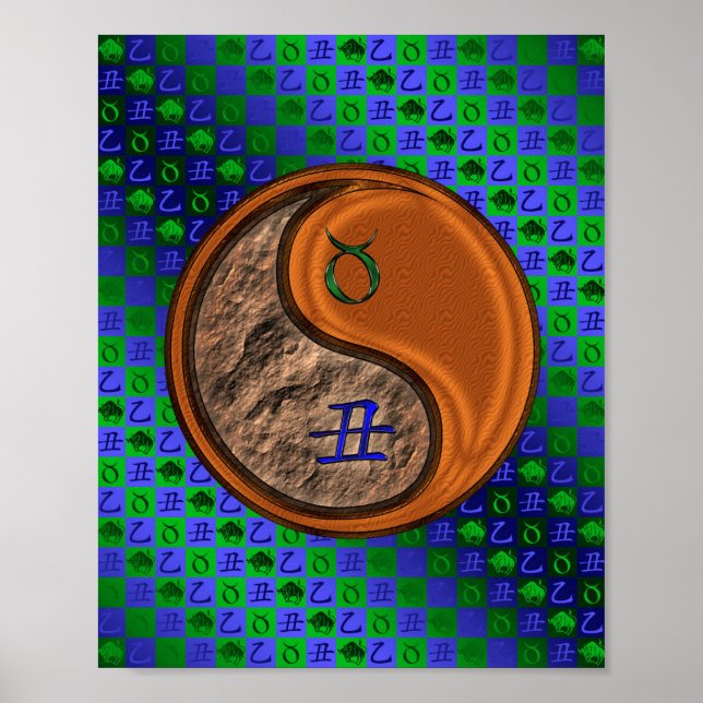 Póster Taurus y Wood Ox (Frente)