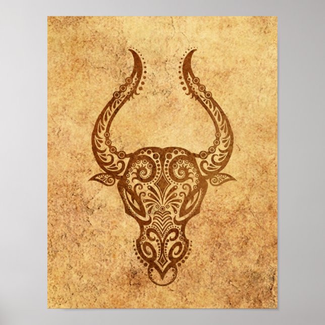 Póster Taurus Zodiac (Frente)