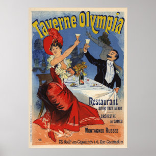 Póster Taverne Olympia