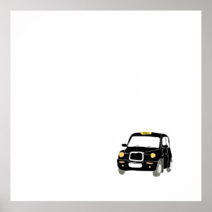 Póster Taxi de Londres