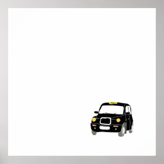 Póster Taxi de Londres