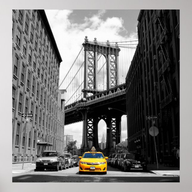 Póster Taxi de Nueva York (Frente)