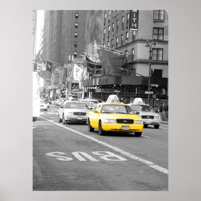 Póster Taxi de Nueva York (Frente)
