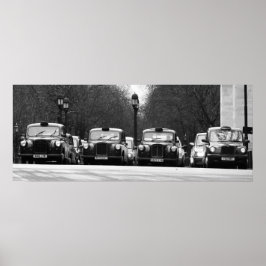 Póster Taxis de Londres
