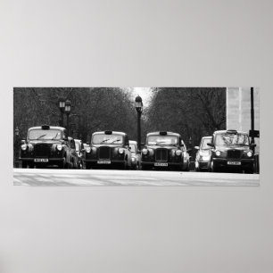 Póster Taxis de Londres