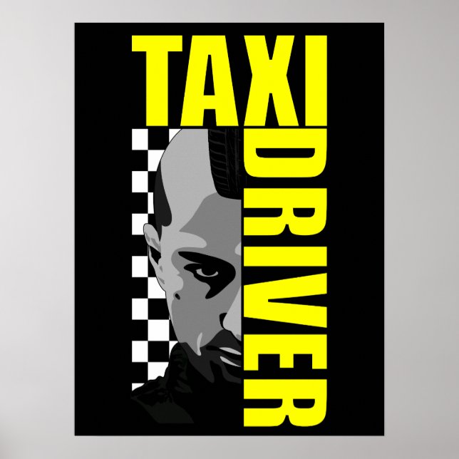 Póster Taxista (Frente)