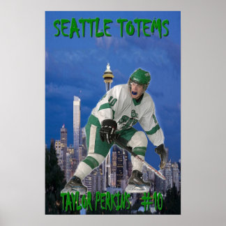 Póster Taylor Perkins - Tótem Seattle