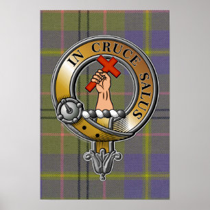 Póster Taylor Tartan & Badge