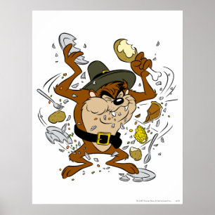 Póster TAZ™ Derribando