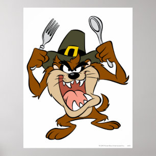 Póster TAZ™ Hambriento