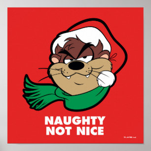 Póster TAZ™ "Naughty Not Nice"
