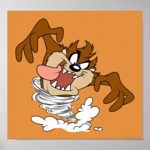 Póster TAZ™ Torbellino Giratorio