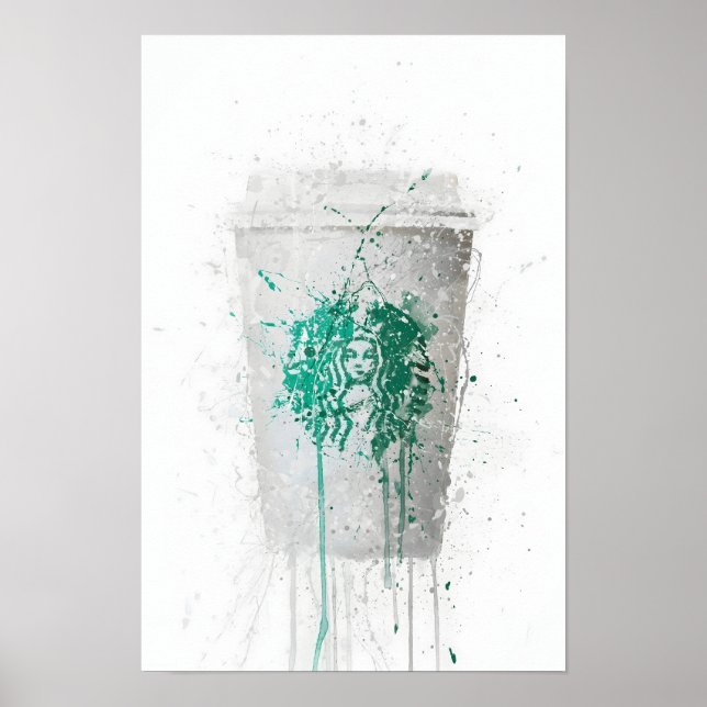 Póster Taza de café (Frente)