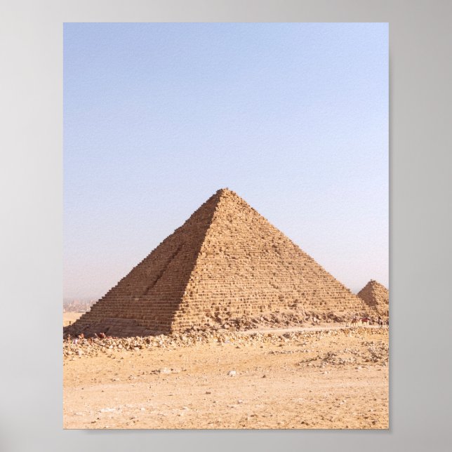 Póster Taza de café de las Pirámides de Egipto (Frente)