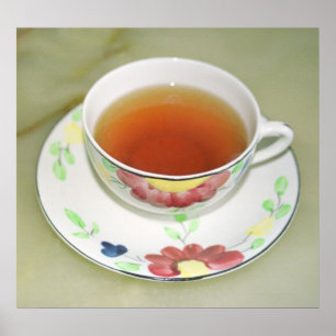 Póster Taza de té