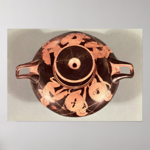 Póster Taza roja atlántica