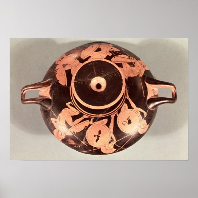 Póster Taza roja atlántica (Frente)