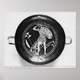 Póster Taza roja atlántica