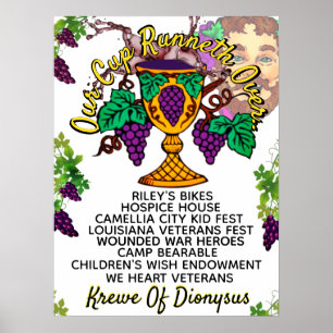 Póster Taza Runneth de Dionysus sobre 2 el poster KOD