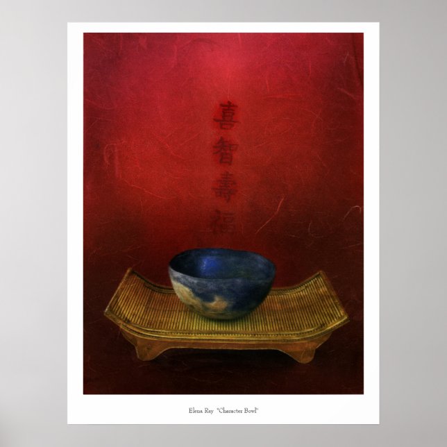 Póster Tazón de caracteres (Frente)