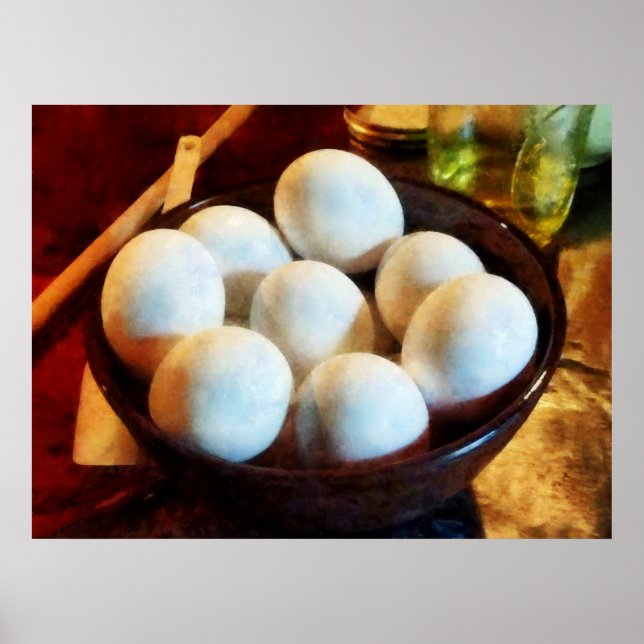 Póster Tazón de huevos (Frente)
