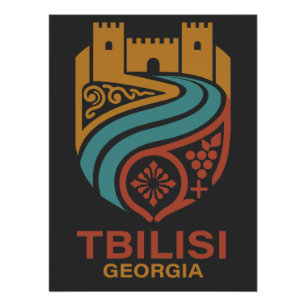 Póster Tbilisi Georgia