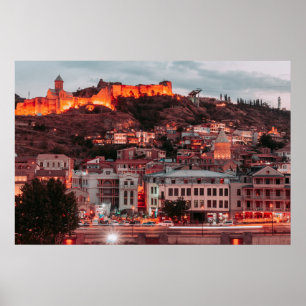 Póster Tbilisi Georgia Sakartvelo