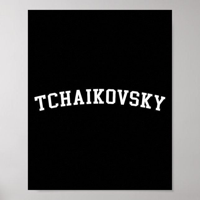 Póster Tchaikovski  (Frente)