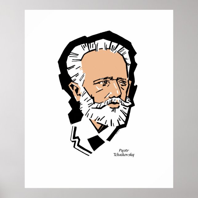 Póster Tchaikovsky (Frente)