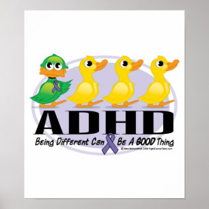 Póster TDAH Ugly Duckling