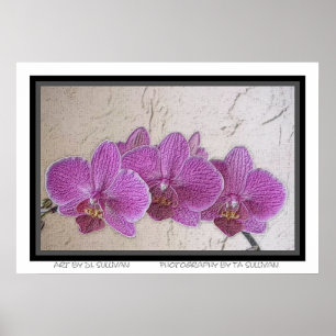 Póster TDGallery sobre el camino al cielo morado