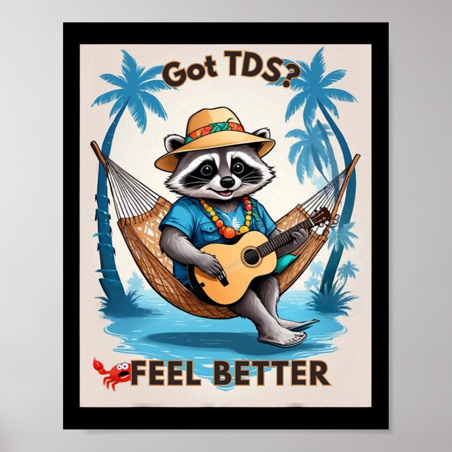 Póster Tds Trump Derangdrome Funny Support (Frente)