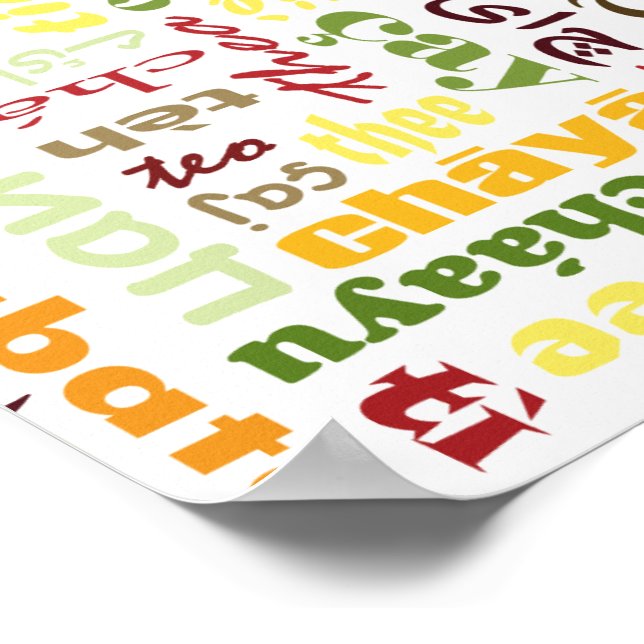 Póster Té (Esquina)